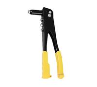 Louttary Remachadora de rosca para remaches de retorno, herramientas manuales para coches de bricolaje, herramientas duraderas, amarillo y negro