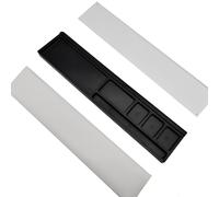 Louttary Reposamuñecas con teclado, ergonómico, suave, caja de almacenamiento de escritorio, fácil de escribir, alivio del dolor para jugadores, estudiantes, B, duradero