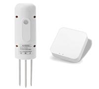 Louttary Sensor Inalámbrico de Humedad del Suelo Tuya Zig/Bee, Probador Inteligente de Temperatura y Humedad, Aplicación para Teléfono Móvil, Monitor en Tiempo Real