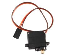 Louttary Servo servo digital de 8 G, servo de dirección de alta velocidad, servo de engranaje de metal para coche RC 1/16, 1/18, 1/24 RC, barco, helicóptero, duradero, fácil instalación, fácil de usar