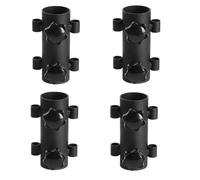 Louttary Soporte de 4 piezas para tienda de campaña, soporte para tienda de campaña, tubo de soporte portátil, adecuado para camping, pesca y senderismo, duradero, fácil de usar