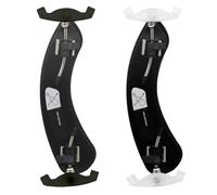 Louttary Soporte de hombro para violín, soporte de hombro de plástico, almohadilla de hombro ajustable para violín, accesorio para violín, almohadilla antideslizante para la barbilla