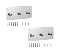 Louttary Soporte de pistola de espuma de 2 piezas - Soporte para boquilla para lavadora a presión, soporte para pistola de espuma de pared, limpiador de alta presión, duradero, fácil de instalar