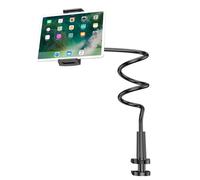 Louttary Soporte Plano para TeléFono MóVil, Soporte Flexible y Perezoso, Clip Ajustable para TeléFono MóVil, Soporte de Montaje de Escritorio para Cama en Casa, Universal