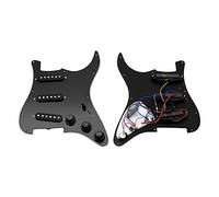 Louttary ST - Placa protectora para guitarra eléctrica, tres placas de pastilla individuales, tipo ordinario, 2 unidades de placa protectora de pastilla, un tipo