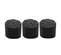 Louttary Tapa de Lente Universal de Silicona Impermeable de 3 Piezas para Lentes de CáMara DSLR de 65-90mm