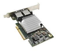 Louttary Tarjeta Ethernet de Doble Puerto 10G Adaptador de ExtensióN de Red 10G X540-T2 PCIE-X8