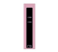 Louttary - Teclado de proyección F2 para teléfono móvil, ordenador, función de ratón universal para difusión de voz, rosa, fácil instalación
