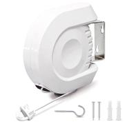 Louttary Tendedero doble para interior y exterior, 152,4 cm, 1 juego
