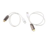Louttary Transmisión Inalámbrica de 30 M Transmisor y Receptor de Vídeo Extensor Compatible con Cable Adaptador de Pantalla Espejo de Pantalla