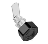 Louttary Tuya APP Mando a distancia Smart Huella Digital Armario Cajón Buzón Cerradura Eléctrica Negro L20 mm