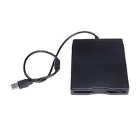 Louttary Unidad de Disquete Externa USB Unidad de Disquete MóVil Unidad de Disquete de 3,5 Pulgadas Placa de Unidad de Disquete MóVil para Computadora USB de 1,44 M