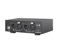 Louttary USB Dual Mixed Output Phantom Power Supply Audio Interface Metal for condensador Micrófonos Music Recording Equipment