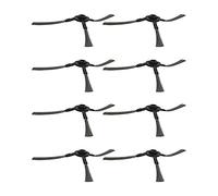 Louu 8pcs cepillo lateral para vileda vr un robot aspirador partes accesorios
