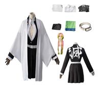 LOUYBCT Anime K'anroji M'itsuri Disfraz de Cosplay con Peluca Niñas Disfraces Conjunto Completo Uniforme Ropa de Juego de Rol para Baile Escenario Carnaval Halloween Fiesta de Navidad Carnaval
