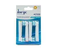 LOV YC RECAMBIO CEPILLO ELÉCTRICO 4 U. ACTION CLEA