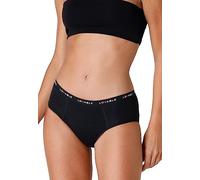 Lovable Braguitas de Ciclo Menstrual Flujo abundante Period Panties Mujer, Negro, S