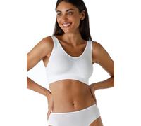 LOVABLE Brassière Sportiva Senza Cuciture Active Comfort Sujetador, Opaco, Color Blanco, S Mujeres