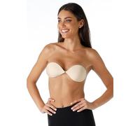 LOVABLE Con Coppe Adesive Autoreggenti Sujetador, Opaco, Skin, S Mujeres
