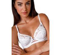 Lovable Con Ferretto In Pizzo Riciclato E Tulle, Coppe Taglio A 3, Sostegno, Eleganza E Sensualità, Anniversary Lace Sujetador, Traslúcido, Color Blanco, 40 / 6C para Mujer
