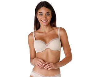 Lovable Reggiseno con Ferretto e Coppe Non Imbottite Preformate in Microfibra, Sostegno, Forma Seno Naturale, Art. 027M, My Daily Comfort Donna