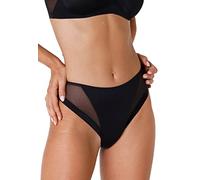 Lovable Slip Midi SGAMBATO Invisible Ultralight Braguita, Negro (004-NERO), 2 / S para Mujer