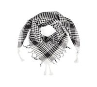 LOVARZI Pañuelo Palestino Blanco y Negro, Keffiyeh Unisex