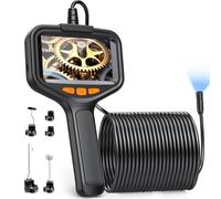 Lovcoyo Cámara Endoscópica,10M Endoscopio Cámara de Inspección Boroscopio con 8 Luces LED,IP67 Camara Inspeccion Tuberias Impermeable,Herramientas Taller Mecanico(33FT)