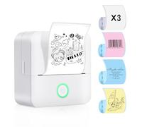 Lovcoyo Impresora Etiquetas Autoadhesivas, Impresora Etiquetas, Impresora Termica Etiquetas Adhesivas Impresoras Portatiles Bluetooth Etiquetadora per I'uso Domestico con Dispositivi Android e iOS