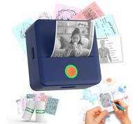 Lovcoyo Impresora Etiquetas Autoadhesivas, Impresora Etiquetas, Impresora Termica Etiquetas Adhesivas Impresoras Portatiles Bluetooth Etiquetadora per I'uso Domestico con Dispositivi Android e iOS