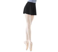 Lovdaswi Pantalones Cortos Deportivos para Mujer, para Baile, Yoga, Gimnasia, Ballet, Negro -, Large