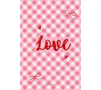 Love.: Aesthetic Notebook with Tulip Flower Design inside: for Daily Journaling, Creative Writing, School Notes, and Elegant Gifting