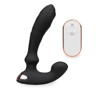 LOVE AND VIBES - Estimulador de próstata vibrador con mando a distancia, 9 modos