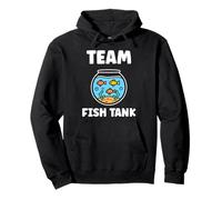 Love animals aquarium simple fish farmer team Fish tank Sudadera con Capucha
