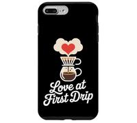 Love at First Drip Home Coffee Brewing Carcasa para iPhone 7 Plus/8 Plus