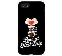 Love at First Drip Home Coffee Brewing Carcasa para iPhone SE (2020) / 7 / 8