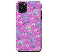 Love Baseball - Bates de Jugador de béisbol con patrón de Coqueta Rosa Carcasa para iPhone 11 Pro MAX