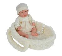 Love Bebé - Bebé reborn Ivory 40 cm con capazo