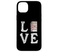 Love Books Book Stack Nerd Lectores literarios angustiados Carcasa para iPhone 14 Plus