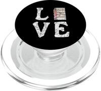 Love Books Book Stack Nerd Lectores literarios angustiados PopSockets PopGrip para MagSafe