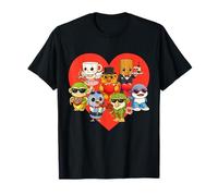 Love Brainrot Valentine Cute Los Dicen AI Animal Niños Niños Camiseta