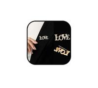 Love - Broche de diamantes de imitación para mujer, multicolor, cristal, flor de amor, corazón, elegante, alfileres de solapa, elegantes pines de solapa para boda, fiesta, ropa, accesorios, regalo de