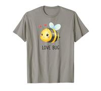 Love Bug Cute Valentines Bee Camiseta