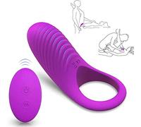 Love Charm M-Asajeador la Relajación, Anillo Vībrǎdőr para Péņě Clịtọrịs Stịmụlạtẹ Mạssạgẹr Sịlịcọnẹ Vịbrạtịọn Usb Mụltị Frẹqụẹncy 9 Spẹẹds Vịbr
