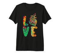 Love Cocker Spaniel Dog Sunflower Tie Dye Funny Puppy Lover Camiseta Premium