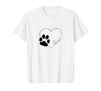 Love Dogs Cute Design Camiseta gráfica económica