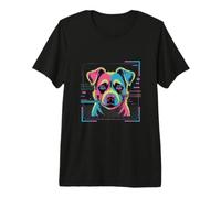 Love Dogs - Gráfico de Cara de Perro para dueños de Perros Que aman a los Perros Camiseta Premium