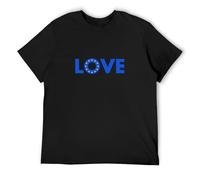 Love Europe European Union Referendum Remain Anti Brexit Men's T-Shirt Unisex Black Cotton Hip Hop Print tee Shirts M