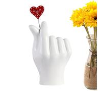 Love Finger Gesture Statue - Resin Love Sculpture Modern Gesture Decoration