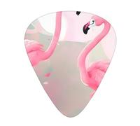 Love Flamingo - Púas de guitarra resistentes al desgaste, finas, medianas, pesadas, 12 púas de guitarra, adecuadas para guitarra, bajo, guitarra eléctrica, ukelele,
